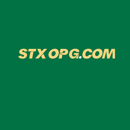 Logo da STXOPG